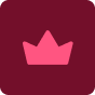 tournament - crown - pink